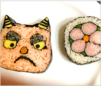飾り巻き寿司1